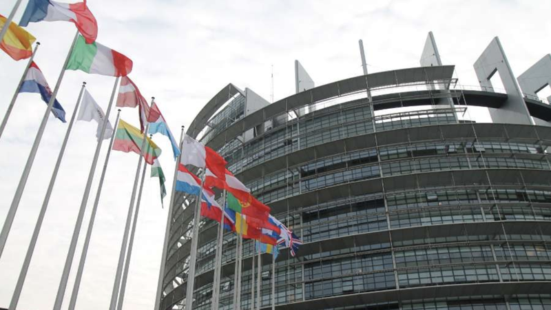 The European Parliament in Strasbourg, France, on Nov. 25, 2014. (Alan Holdren/CNA)