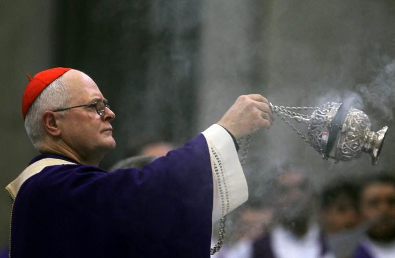 Brazilian Cardinal Odilo Pedro Scherer of São Paulo is pictured celebrating Mass at the São Paulo Cathedral in 2013. (Paulo Whitaker/Reuters via CNS.)