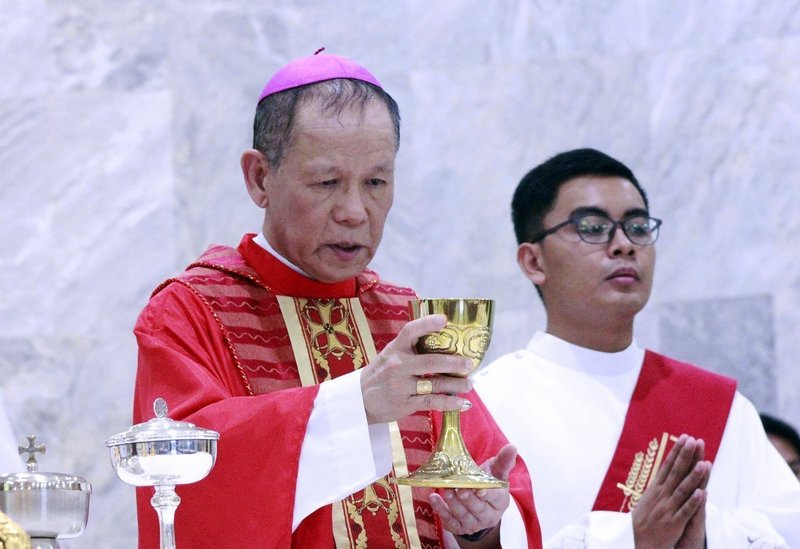 Cardinal Jose Advincula of Capiz, Philippines, is pictured in a June 17, 2019, photo. Cardinal Advincula was appointed by Pope Francis to replace Cardinal Louis Antonio Tagle as archbishop of Manila. (CNS photo/courtesy Archdiocese of Capiz)
