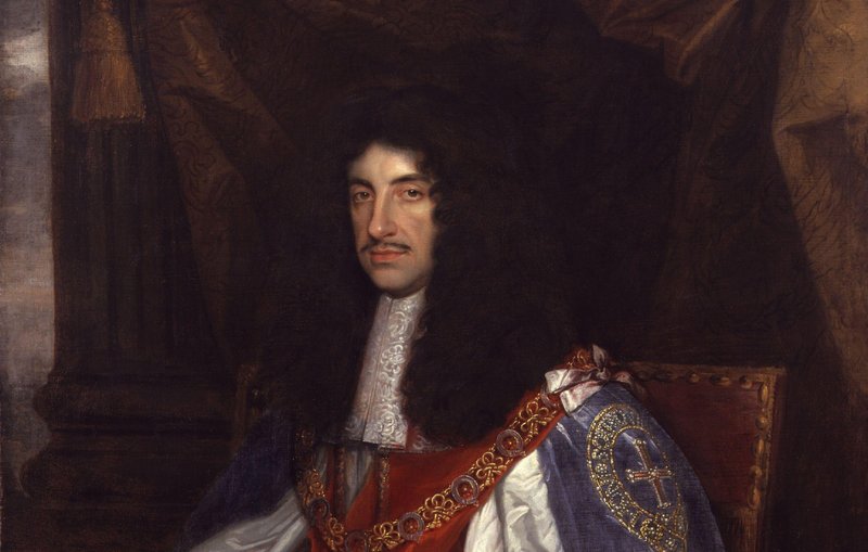 A portrait of King Charles II of England between 1660-1665. (John Michael Wright, Public domain, via Wikimedia Commons)