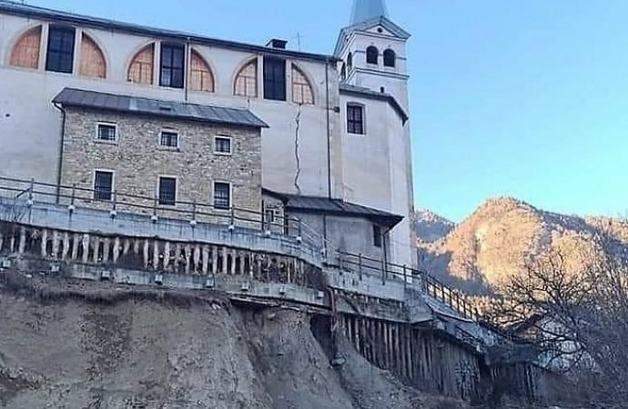The Church of St. Martin the Bishop in Italy's far northern Dolomite mountains. (Facebook capture via Crux)