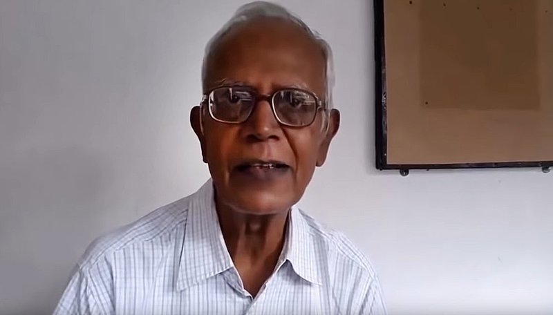 Jesuit Father Stan Swamy, 84, who has worked for tribal rights in India, has been jailed since Oct. 9, 2020. Relatives and Jesuit friends are concerned that the 84-year-old priest, who suffers from Parkinson's disease, has contracted COVID-19. (CNS screenshot/YouTube)