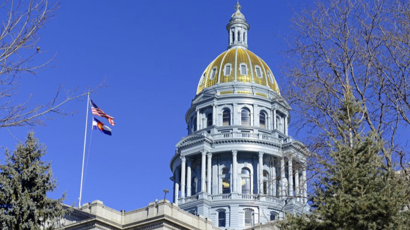 The Colorado capitol building in Denver. (Robert Cicchetti/Shutterstock via CNA)