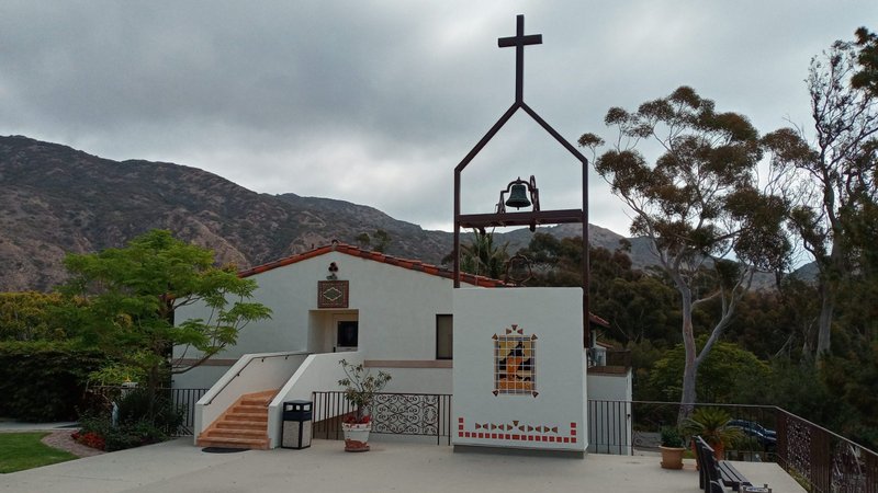 The Serra Retreat House chapel in Malibu. (Gregory Orfalea)