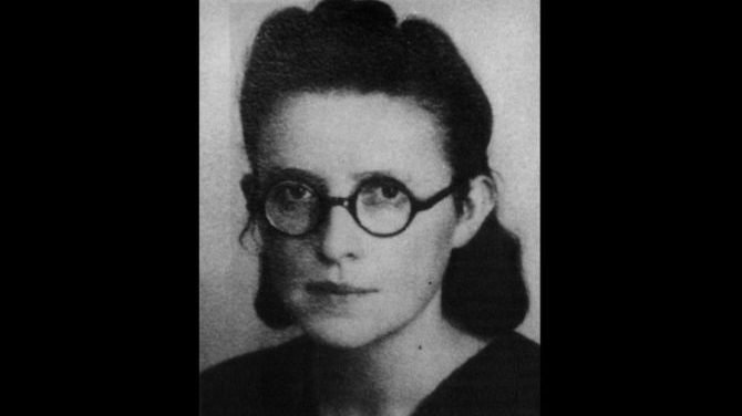 Stefania Łącka, pictured in 1945. (Public domain via CNA)