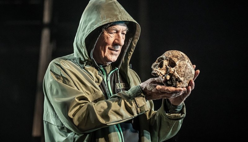 Sir Ian McKellen stars in "Hamlet." (Marc Brenner/Theatre Royal Windsor)