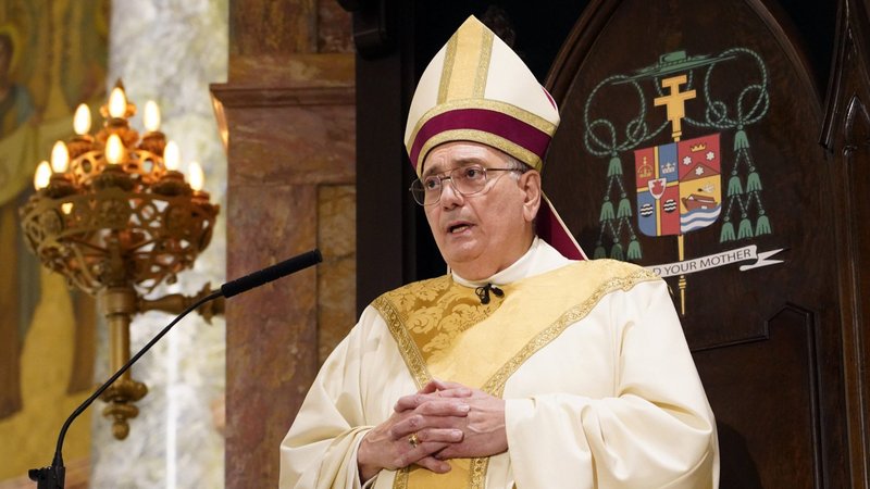 Bishop Nicholas DiMarzio of Brooklyn, N.Y. (CNS photo/Gregory A. Shemitz)