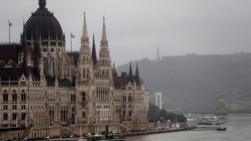 The Hungarian Parliament is seen across the Danube river in Budapest, Hungary, May 30, 2019. Pope Francis is scheduled to celebrate the closing Mass of the 52nd International Eucharistic Congress in Budapest Sept. 12. (CNS photo/Bernadett Szabo, Reuters)