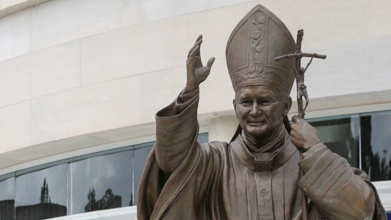 The St. John Paul II National Shrine in Washington. (CNS photo/Tom Brenner, Reuters)