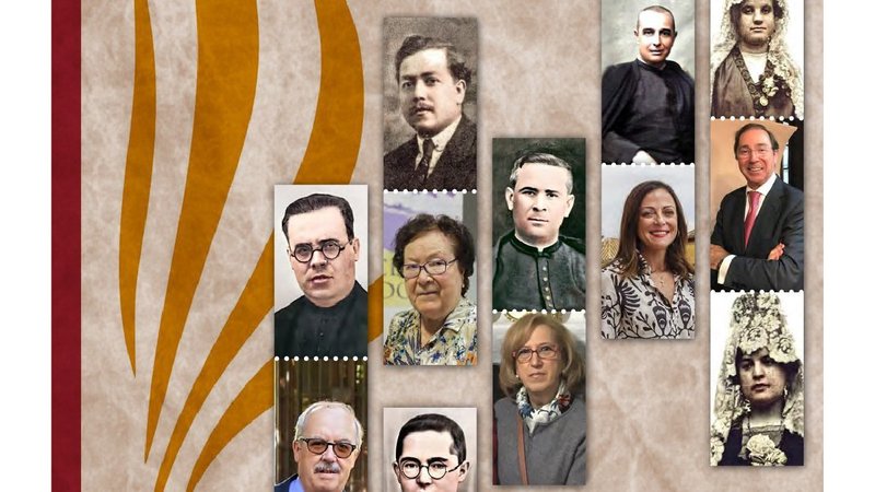 This is the cover of the Oct. 10, 2021, edition of "Iglesia en Córdoba." It features relatives of some of the more than 100 victims of Spain's 1936-1939 civil war who moved a step closer to sainthood after being beatified as martyrs for the faith Oct. 16, and some of their relatives. (CNS photo/courtesy Iglesia en Córdoba)