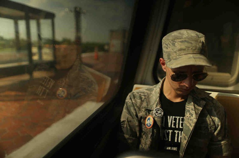 Daniel in "National Bird." (Ten Forward Films via Rotten Tomatoes)