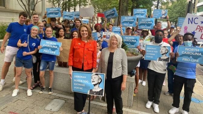 Aug. 17 rally in support of the Hyde amendment in Raleigh, North Carolina. (Erin Paré/Twitter via CNA)