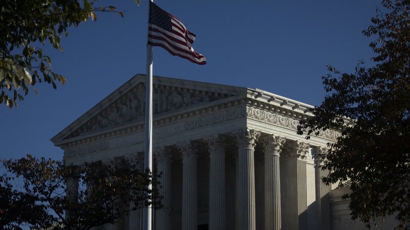 The U.S. Supreme Court is seen in Washington Nov. 1, 2021. (CNS photo/Tyler Orsburn)