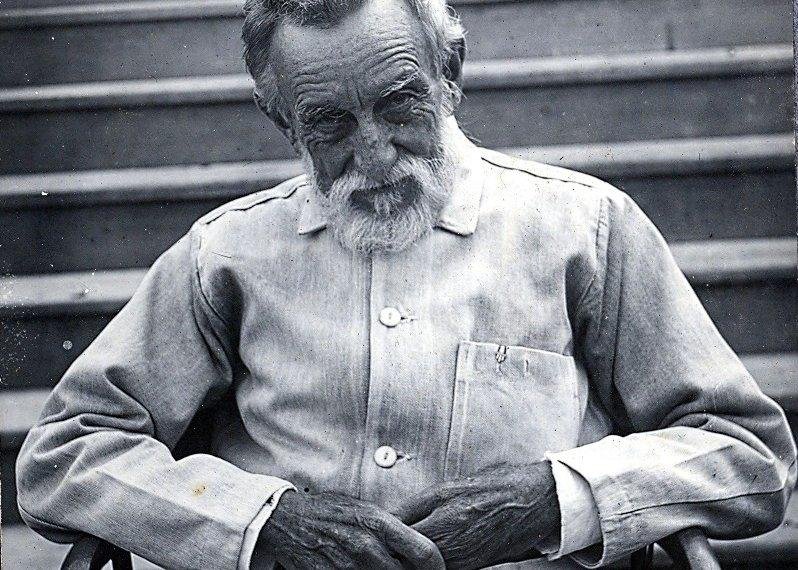 Joseph Dutton, a sainthood candidate with the title of "Servant of God," is seen in this undated photo. He was a Civil War veteran who served in the leprosy settlement of Kalaupapa, Hawaii, from 1886 to 1931, in atonement, he said, for his turbulent post-war years. He assisted both St. Damien de Veuster and St. Marianne Cope primarily as "dresser of sores." (CNS photo/courtesy Hawaii Catholic Herald)