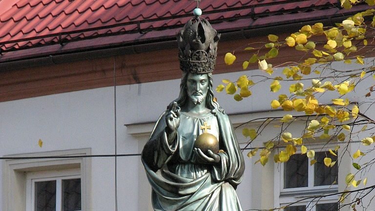 “Monument of Christ the King” in Cieszyn, Poland. (Wikimedia Commons)