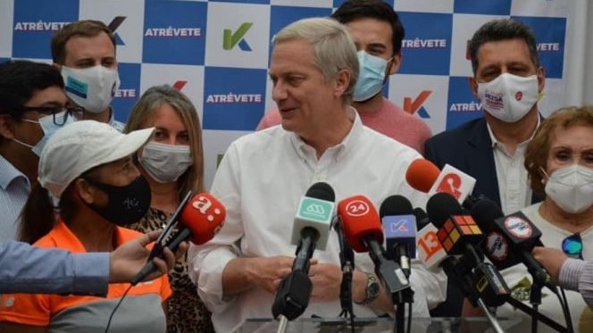 José Antonio Kast. (Official Facebook page via CNA)