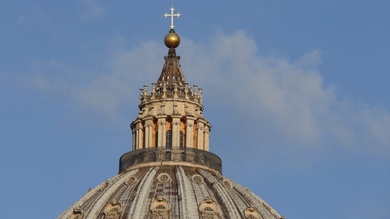 The dome of St. Peter's Basilica is pictured at the Vatican July 12, 2019. Pope Francis has given formal approval to a series of updates and modifications that have been made over the years to the norms regarding clerical sexual abuse and other crimes reserved to the Congregation for the Doctrine of the Faith. (CNS photo/Paul Haring)