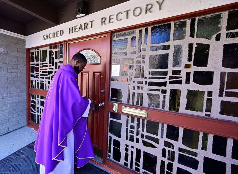 Fr. Aloysius Ezeonyeka was welcomed back to his parish at Sacred Heart Church after he was kidnapped during a trip to Nigeria on New Year’s Eve in 2020. “Fr. Al,” a beloved LA priest, shared his story in one of our most-read articles this year. (John McCoy)