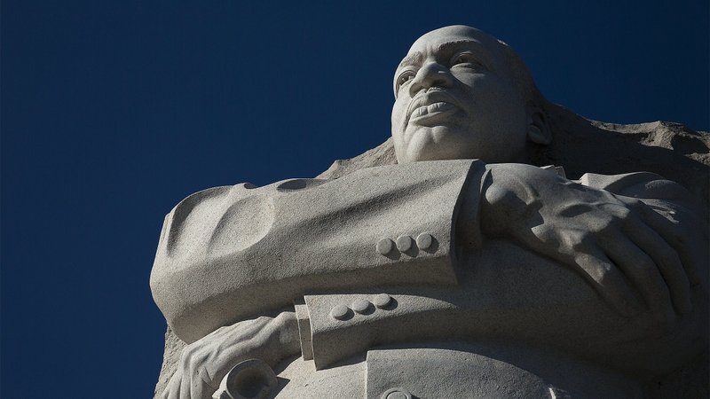 The Martin Luther King Jr. Memorial in Washington is seen in this illustration photo. The life and legacy of the slain civil rights leader is commemorated Jan. 17, 2022, which is a federal holiday. Beginning in 1970, a number of states and cities made his birthday, Jan. 15, a holiday. In 1983, Congress declared a federal holiday for Rev. King and set the annual observance for the third Monday of January. (CNS photo/Tyler Orsburn)