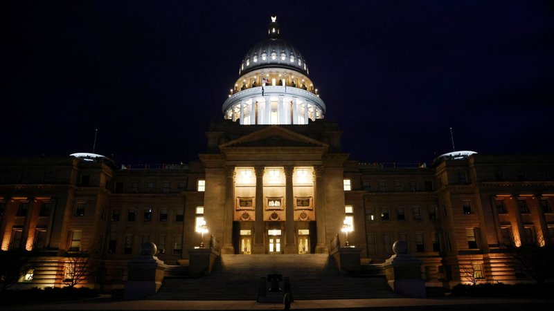 The Idaho Capitol is seen in Boise Oct. 29, 2021. (CNS photo/Shannon Stapleton, Reuters)