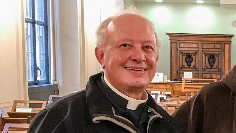 Msgr. Laurence Spiteri in 2017. (www.CardinalSeansBlog.org)