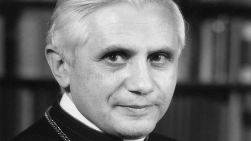 Then-Archbishop Joseph Ratzinger, who later became Pope Benedict XVI, is pictured in this file photo May 28, 1977, the day of his ordination as archbishop of Munich and Freising. German public broadcaster Bayerischer Rundfunk has reported that a victim of sexual abuse is suing the retired pontiff, saying he approved the appointment of a known abuser as pastor in a Bavarian parish some 40 years ago. (CNS photo/KNA)