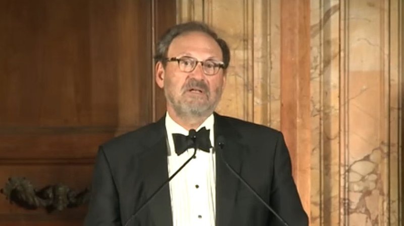 During his keynote address at Notre Dame Law School's Religious Liberty Summit Gala Dinner in Rome July 21, 2022, U.S. Supreme Court Justice Samuel Alito said writing the Supreme Court's decision that overturned Roe v. Wade was "an honor." (CNS screenshot/YouTube)