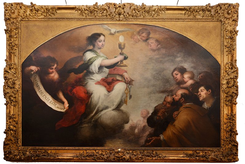 “The Church Triumphant,” by Bartolomé Esteban Murillo, 1617-1682, Spanish. (Wikimedia Commons)