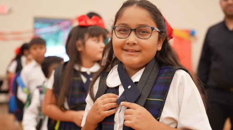Students are seen in Uvalde, Texas, Aug. 15, 2022. Catholic Extension, a Chicago-based papal mission society, announced that same day it has awarded 30 full scholarships to survivors of the Robb Elementary School mass shooting who want to transfer to local Catholic school in Uvalde, Texas. Catholic Extension raises funds to help build up faith communities and construct churches in U.S. mission dioceses. (CNS photo/courtesy Catholic Extension)