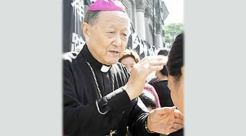 Bishop John Baptist Ye Ronghua. (UCA News file photo)