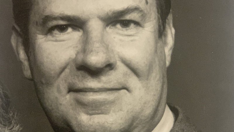 Francis X. Doyle, the first lay associate general secretary of the U.S. bishops' conference, is seen in this file photo. He died in Ashburn, Va., Sept. 10, 2022, at age 89. He retired Dec. 31, 1995, after nearly 24 years of working for the U.S. bishops, including as assistant director of government liaison and director of finance and administration. (CNS file photo)