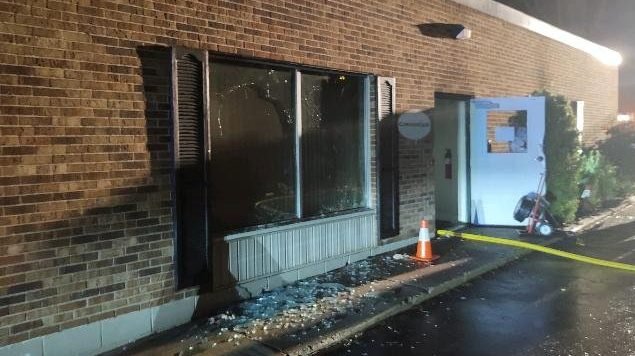 CompassCare, a pro-life pregnancy center near Buffalo, New York, was heavily damaged by fire and spray-painted with pro-abortion graffiti on June 7, 2022. (CompassCare via CNA)