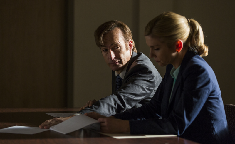 Bob Odenkirk and Rhea Seehorn in "Better Call Saul." (IMDB)