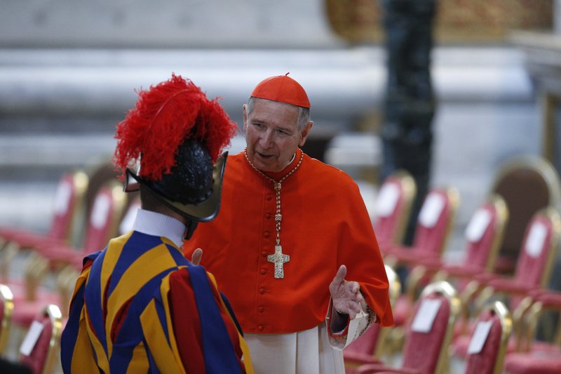 Cardinal Roger M. Mahony, retired archbishop of Los Angeles, attends a a consistory led by Pope Francis for the creation of 20 new cardinals in St. Peter's Basilica at the Vatican Aug. 27, 2022. (CNS photo/Paul Haring)