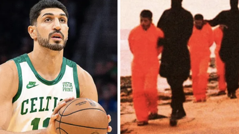 Former Celtics player Enes Kanter Freedom will be the keynote speaker at the March for the Martyrs. (Erik Drost, CC BY 2.0/Wikimedia Commons; Screenshot from the National Catholic Register via CNA)