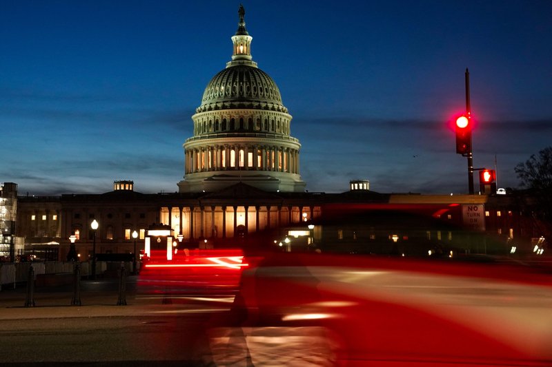The U.S. Capitol is seen in Washington Jan. 22, 2020. (CNS photo/Sarah Silbiger, Reuters)