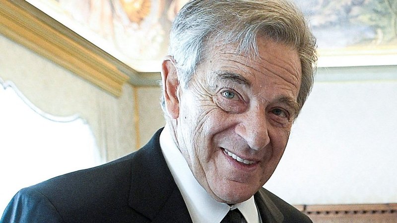 Paul Pelosi, husband of Speaker of the House Nancy Pelosi, meets Pope Francis with his wife at the Vatican, Oct. 9, 2021. (CNS photo/Vatican Media, handout via Reuters)