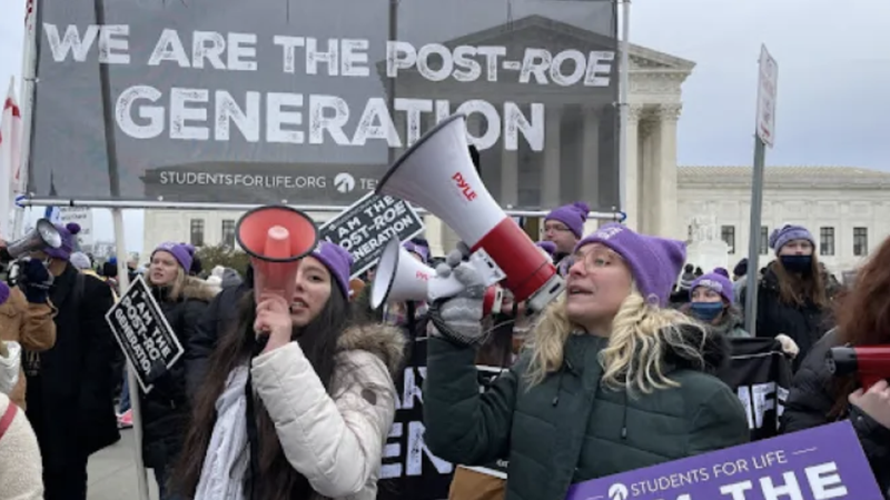 Participants of the March for Life in Washington, D.C., on Jan. 21, 2022. (CNA)