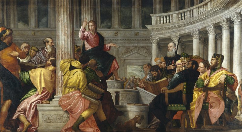 "Christ among the Doctors," by Paolo Veronese, circa 1560. (Wikipedia)
