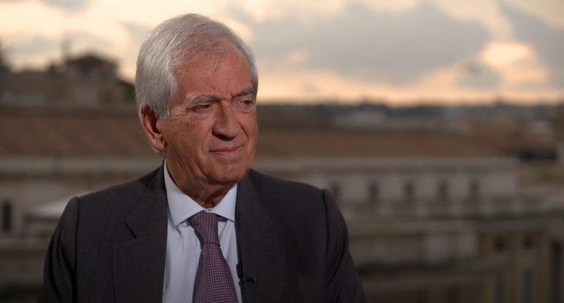 Former Vatican Auditor General Libero Milone in an interview with The National Catholic Register Nov. 9. (EWTN News)