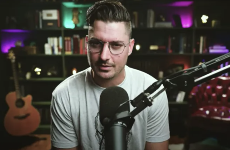 Cameron Bertuzzi, a popular Protestant YouTube host, announced online on Nov. 17, 2022, that he is in the process of converting to Catholicism. (YouTube screenshot)