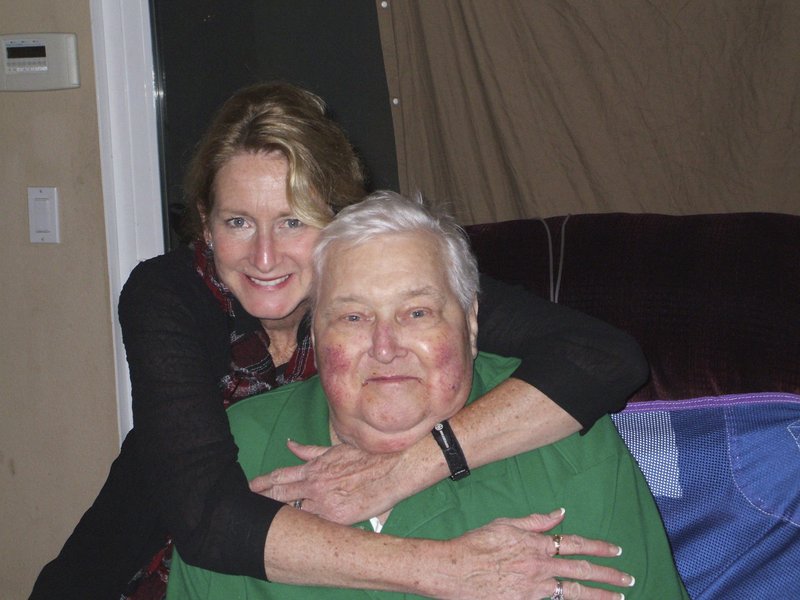 The author and her father. (Submitted photo)