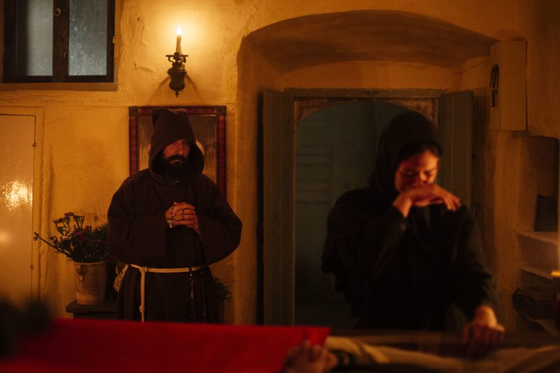 Actor Shia LaBeouf portrays St. Pio of Pietrelcina in the new drama “Padre Pio,” which premiered at last year’s Venice Film Festival and will be released in U.S. theaters and on demand June 2. (Gravitas Ventures)