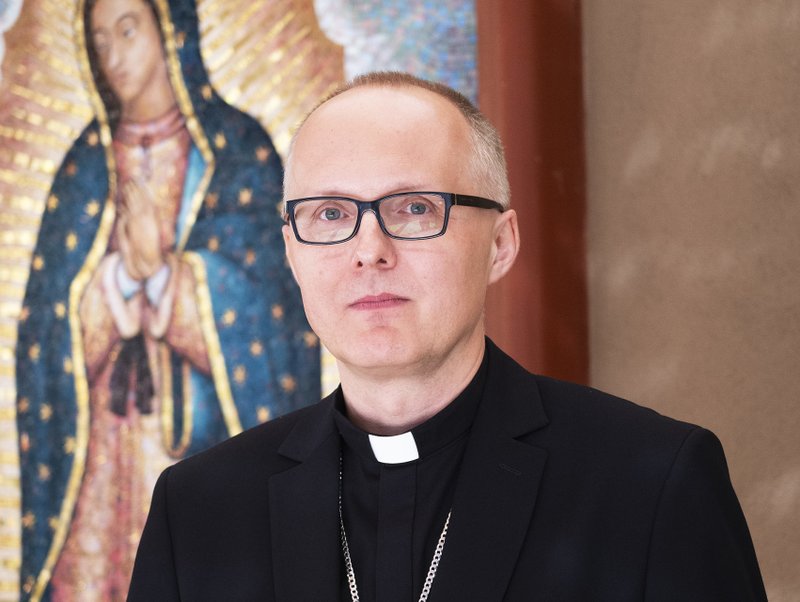 Bishop-elect Slawomir Szkredka. (Victor Alemán)