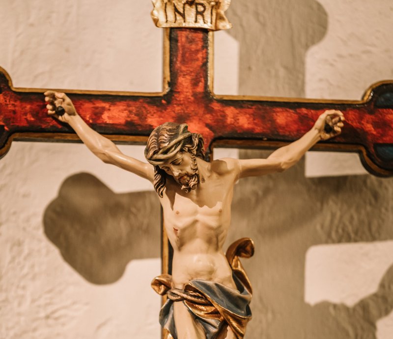 The crucifix at St. Bartholomew Church in Los Angeles. (Archdiocese of Los Angeles)