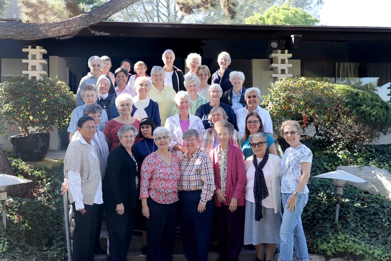 Members of the Religious of the Sacred Heart of Mary Western America Area in a recent photo. (Submitted photo)