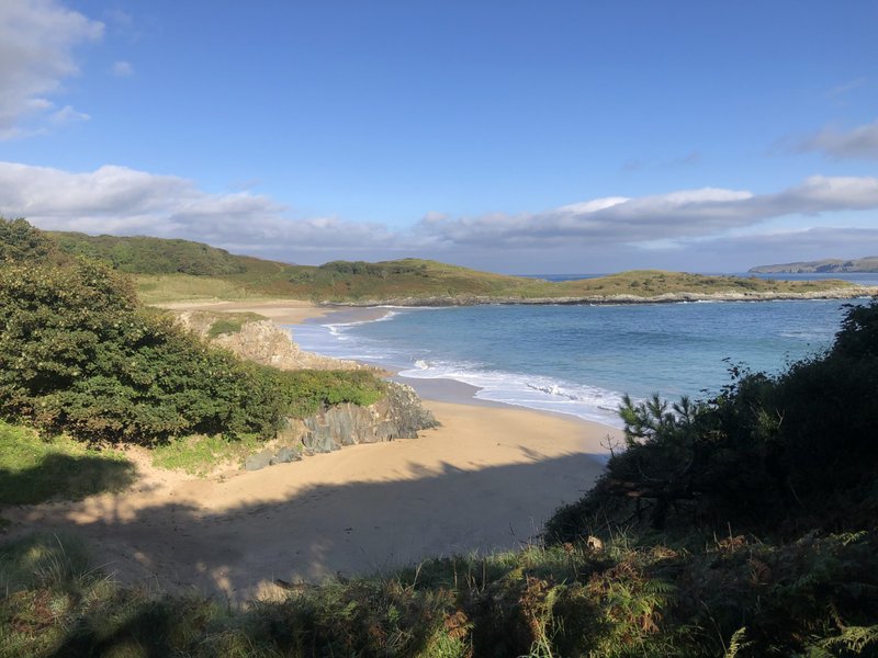 The author’s view from her pilgrimage in Ards Fransican Friary in Ireland. (Heather King)