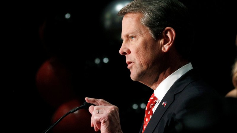 Georgia Republican Gov. Brian Kemp, pictured in a Nov. 7, 2018, photo, signed legislation May 7, 2019, to ban abortions with some exceptions once a fetal heartbeat is detected, which is around six weeks. (OSV News/Chris Aluka Berry, Reuters)