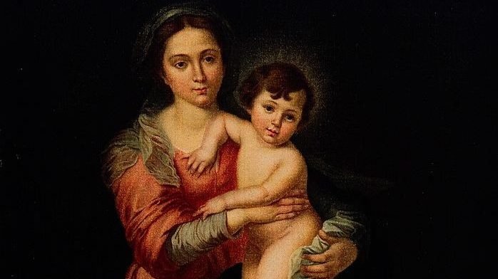 “St. Mary (the Blessed Virgin) with the Christ Child,” by B.E. Murillo, 1617-1682, Spanish. (Wikimedia Commons)