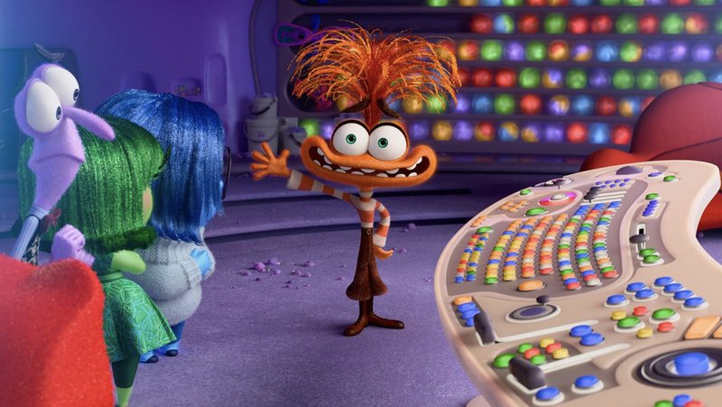 Maya Hawke as “Anxiety” in “Inside Out 2.” (IMDB)